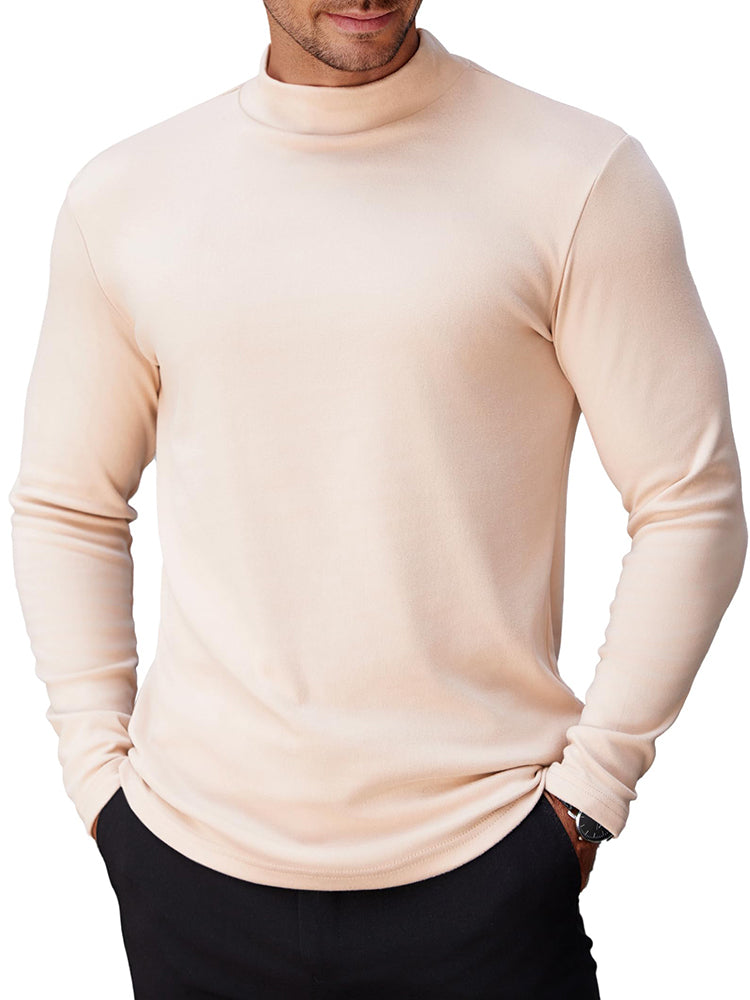Basic Thermal Turtleneck Pullover Shirt (US Only)