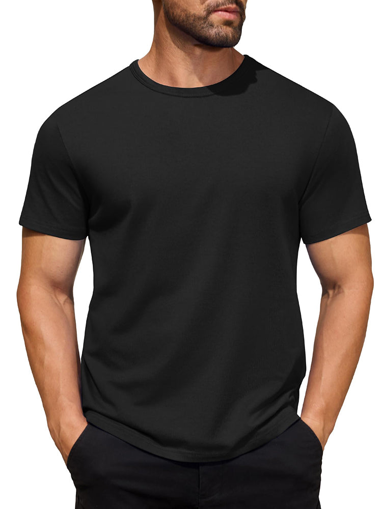 Classic Solid Versatile Basic T-Shirt (US Only)