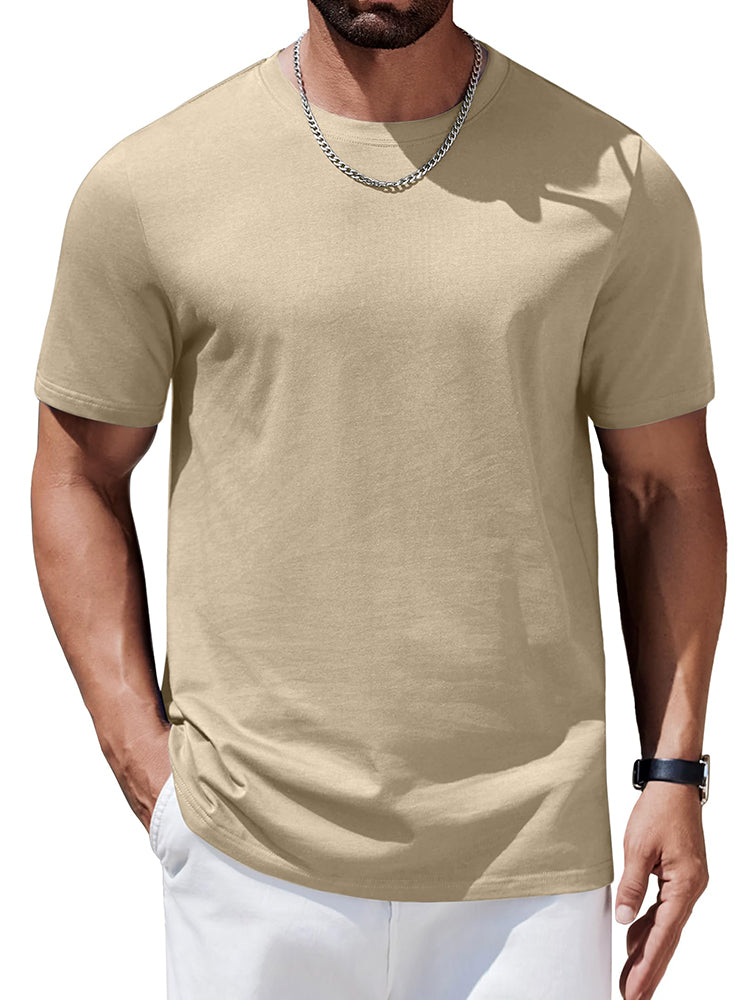 Classic 100% Cotton Basic T-Shirt (US Only)