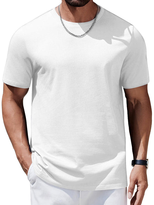 Classic 100% Cotton Basic T-Shirt (US Only)