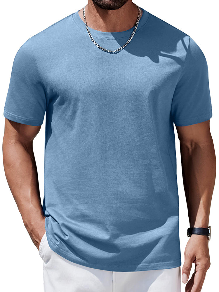 Classic 100% Cotton Basic T-Shirt (US Only)