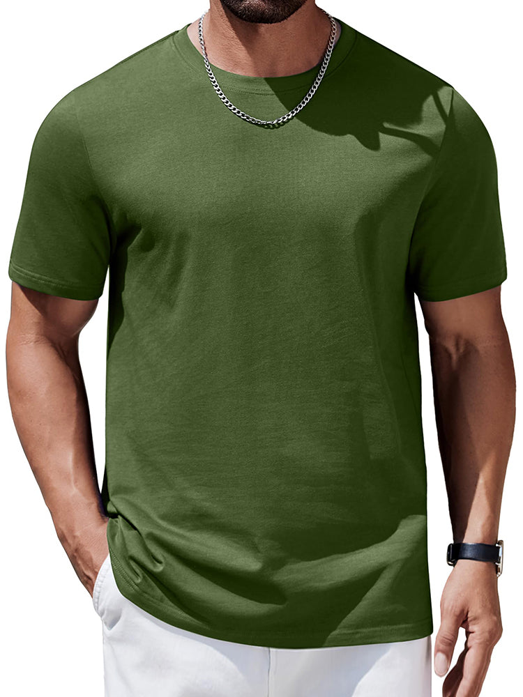 Classic 100% Cotton Basic T-Shirt (US Only)