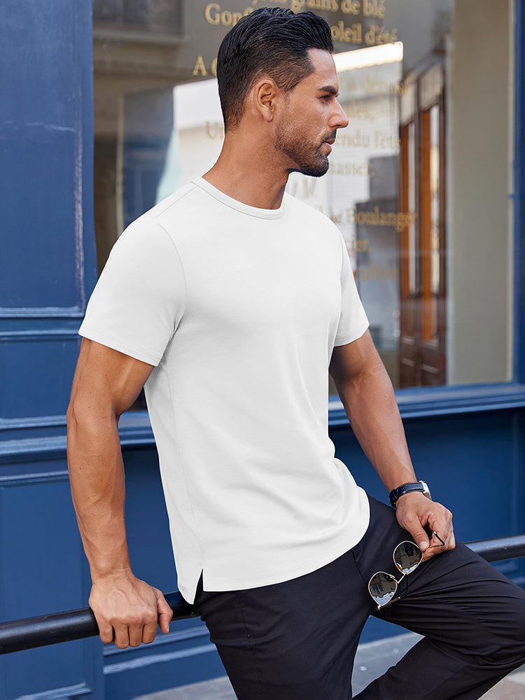 Classic Solid Versatile Basic T-Shirt (US Only)
