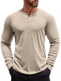 Fashion Lightweight Pullover Henley Shirt (US Only)