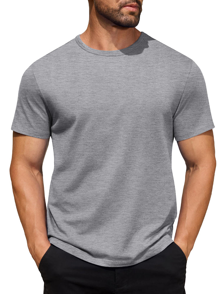 Classic Solid Versatile Basic T-Shirt (US Only)
