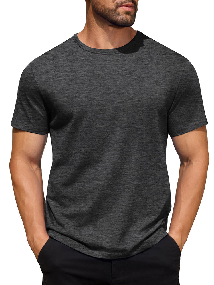 Classic Solid Versatile Basic T-Shirt (US Only)
