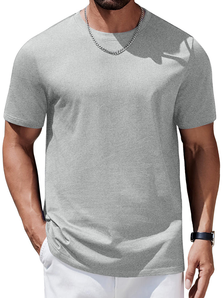 Classic 100% Cotton Basic T-Shirt (US Only)
