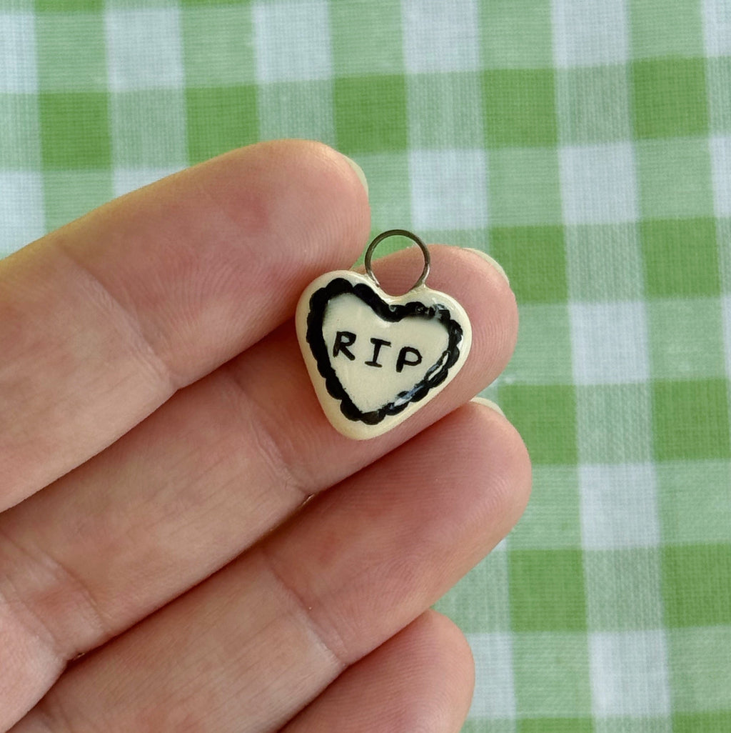 Lacy Heart Charm