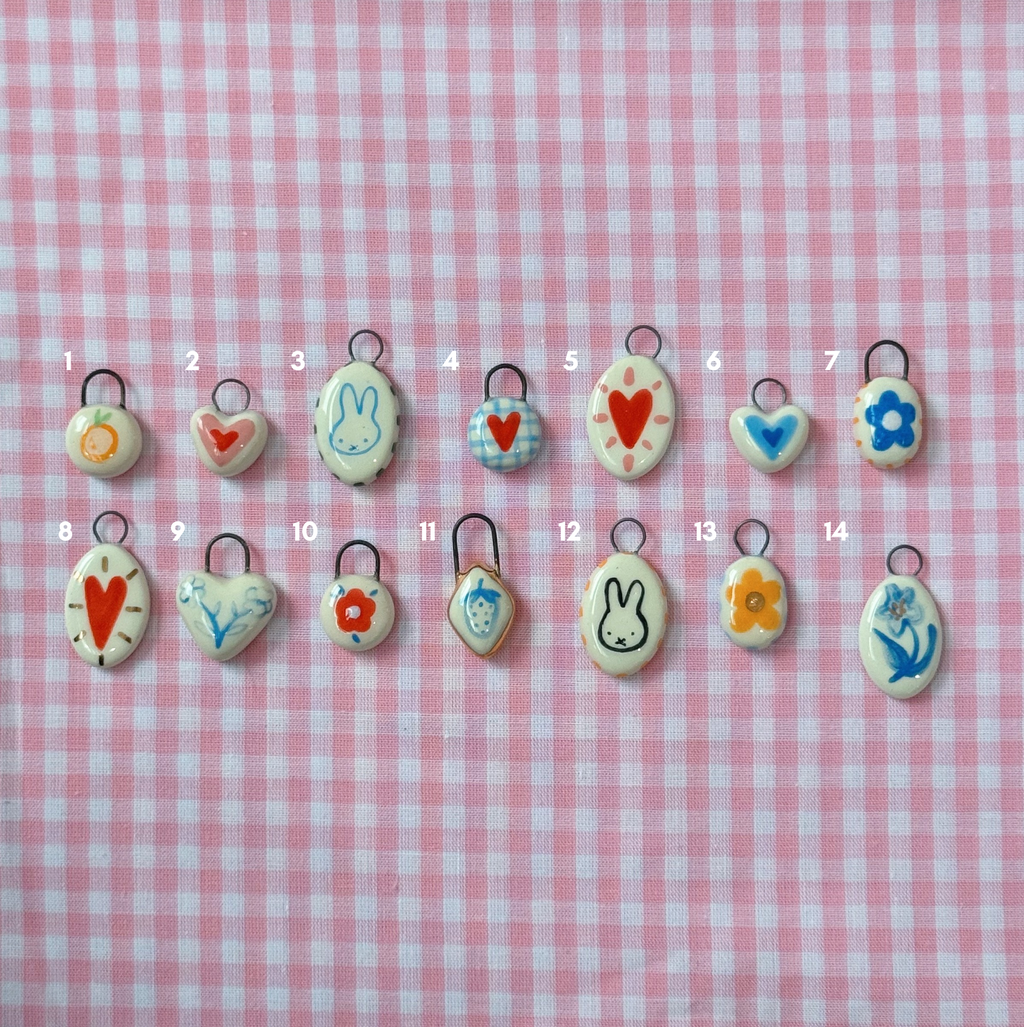 cutesy spring charms